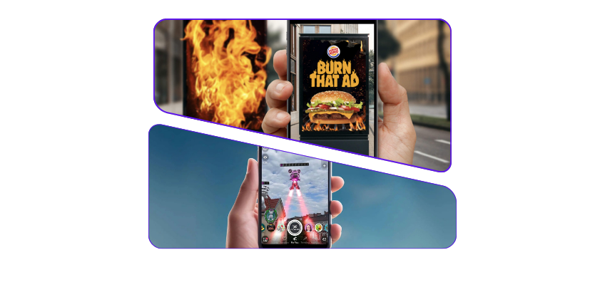 واقعیت افزوده در تبلیغات محیطی