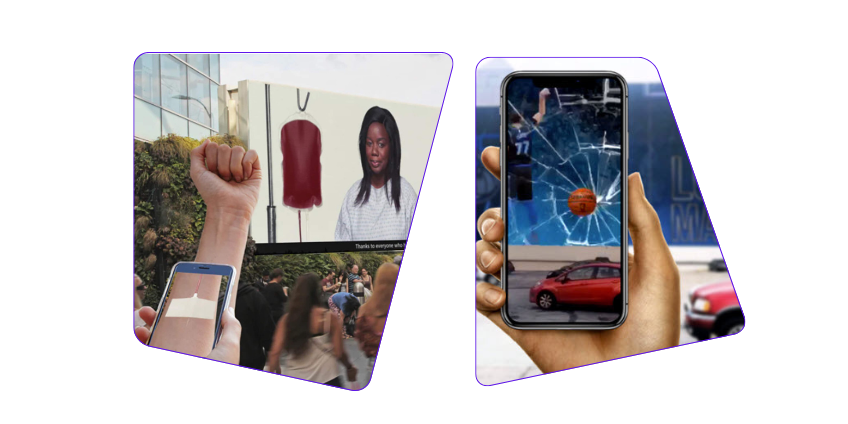 واقعیت افزوده در تبلیغات بیلبوردی